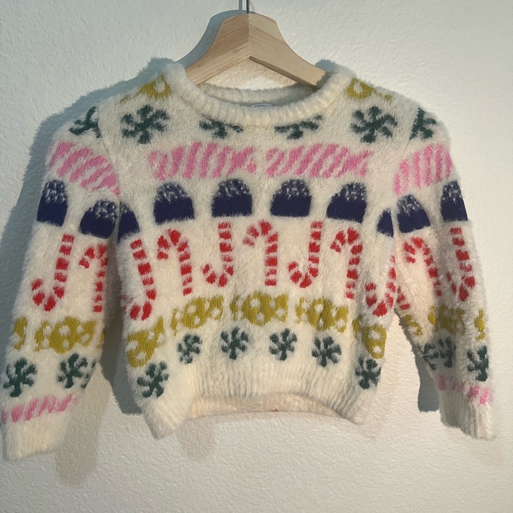 Hanna Anderson festive sweater